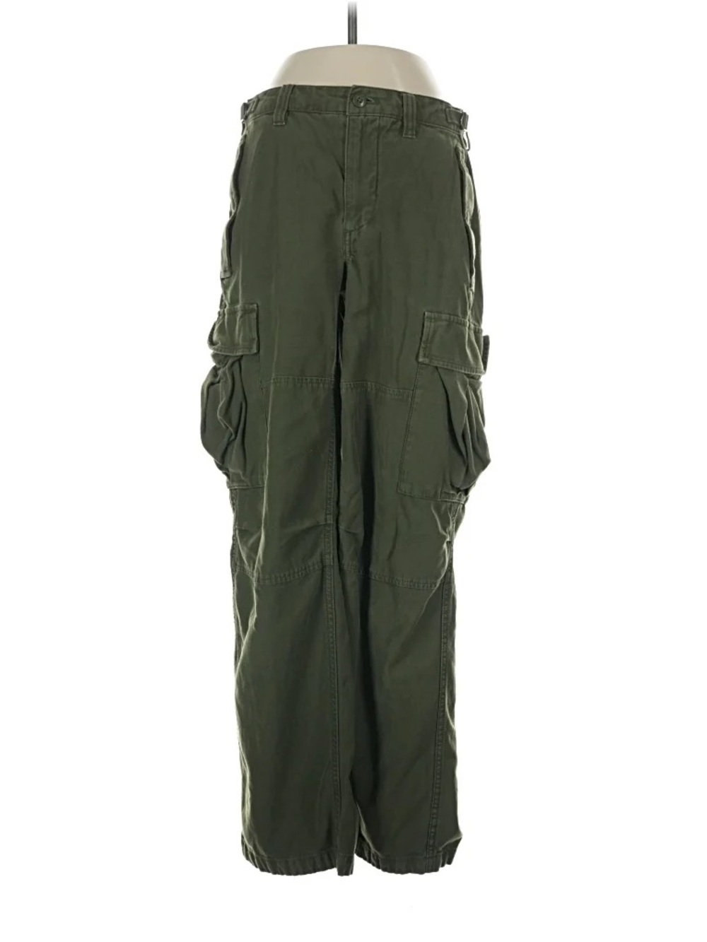 Aritzia TNA dark green cargo pants